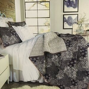 Luxury 100 % Cotton Twin 2pc Quilt Set